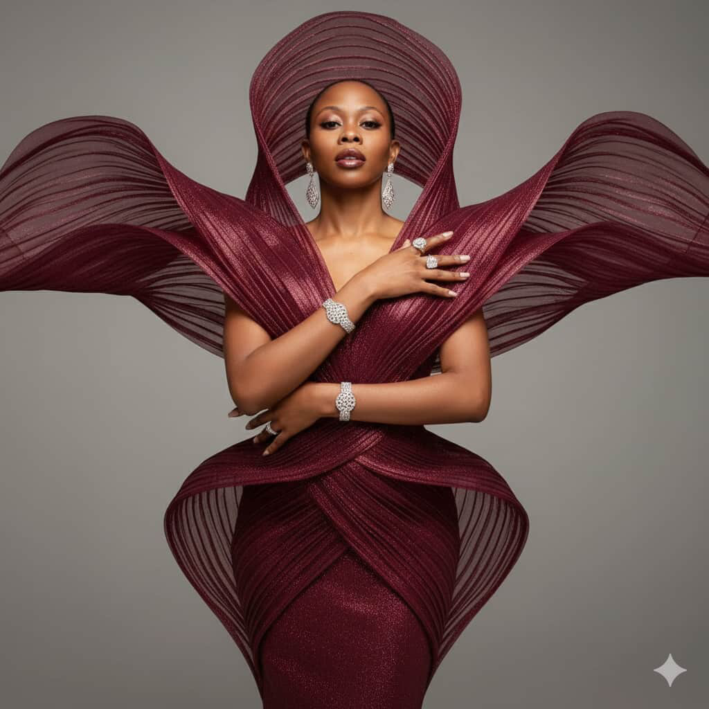 Nkem Atelier fashion design portrait